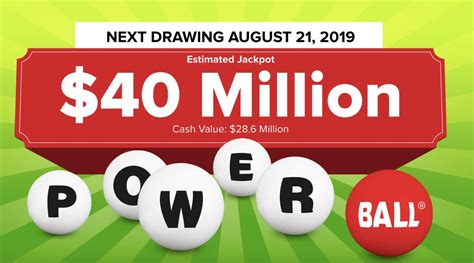 $40 million Powerball draw creates 21 newly.